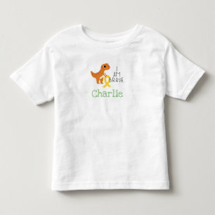 childhood cancer. brave.custom name-ToddlerT-Shirt Toddler T-shirt
