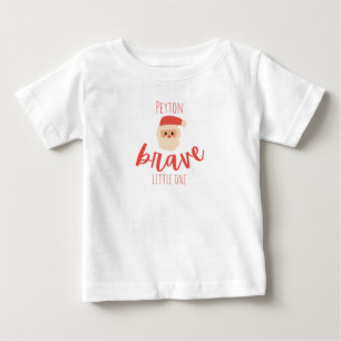 childhood cancer Christmas Custom Baby T-Shirt