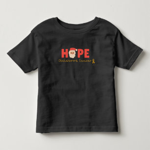 childhood cancer Christmas Holiday Toddler T-Shirt
