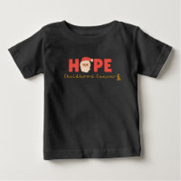 childhood cancer Christmas santa cute Baby T-Shirt