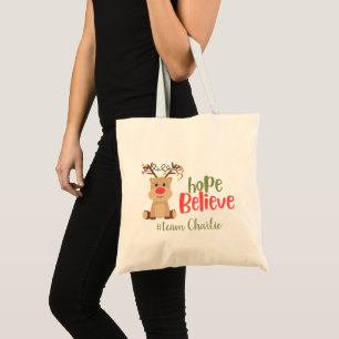 childhood cancer. Custom #team name Totes Bags