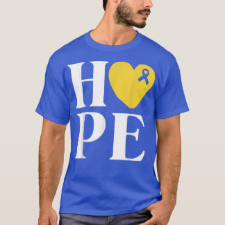 Childhood Cancer Fighter Shirts Hope Gold Ribbon A