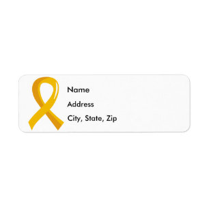 Childhood Cancer Gold Ribbon 3