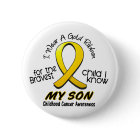Childhood Cancer I Wear Gold Ribbon For My Son