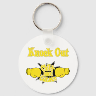 Childhood Cancer Keychain