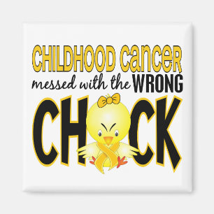 Childhood Cancer Messed With The Wrong Chick Magnet