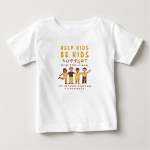 childhood cancer support cure Baby T-Shirt