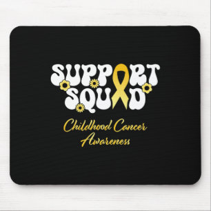 Childhood Cancer Support Squad Childhood Cancer Aw Mouse Pad