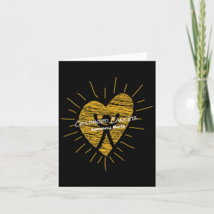 Childhood Cancer Survivor - Childhood Cancer Aware Card