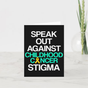 Childhood Cancer Survivor Support Warrior Card
