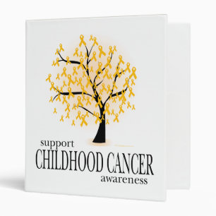 Childhood Cancer Tree Binder