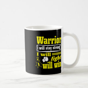 Childhood Cancer Warrior  Coffee Mug