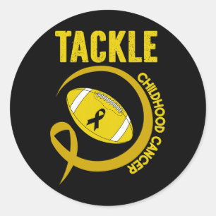 childhood caner awareness september cancer  classic round sticker