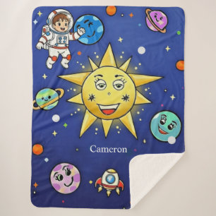 Childhood Dreams Sherpa Blanket