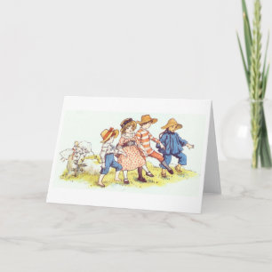 Childhood Friends, Greeting Card
