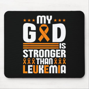 Childhood Leukaemia Mom Fighters Orange Ribbon Awa Mouse Pad