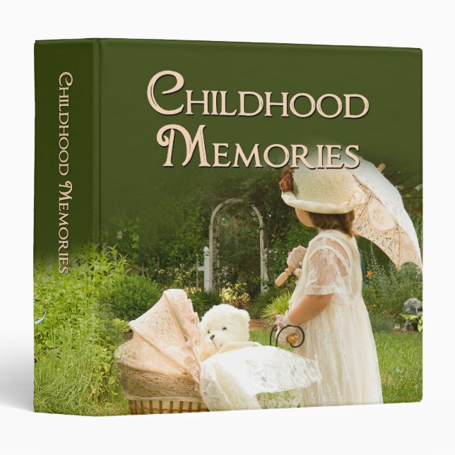 Childhood Memories Binder (Front/Spine)