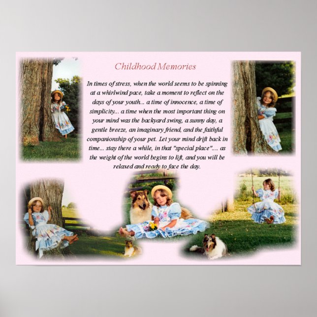 Childhood Memories Print (Front)