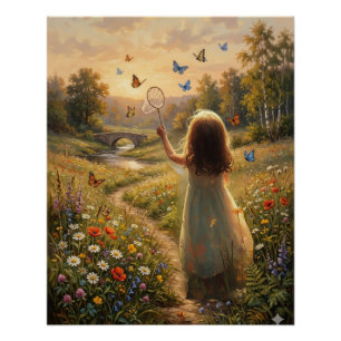 Childhood Nature Adventure Wall Art