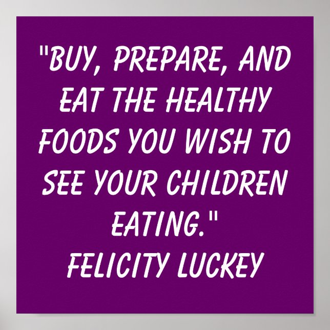 Childhood Obesity Solutions Poster (Front)