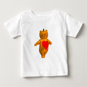 Childish Halloween Teddy Bear Baby T-Shirt