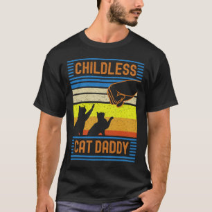 Childless Cat Daddy 2024 For President  T-Shirt