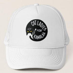 Childless Cat Ladies for Kamala harris 2024 Trucker Hat