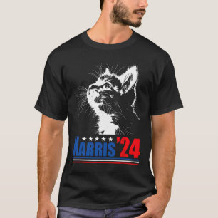 Childless Cat Ladies For Kamala Harris 24 Usa Elec T-Shirt