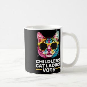 Childless Cat Ladies Vote Blue 1  Coffee Mug