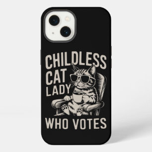 Childless Cat Lady 2024 Election Vote Kamala  iPhone 13 Case