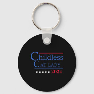 Childless Cat Lady 2024  Keychain