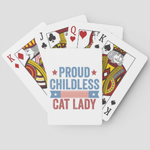 Childless Cat Lady 2024 Playing Cards