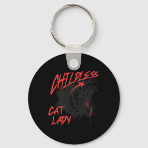 Childless Cat Lady 2  Keychain