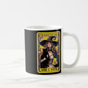 Childless Cat Lady And I Vote  Coffee Mug