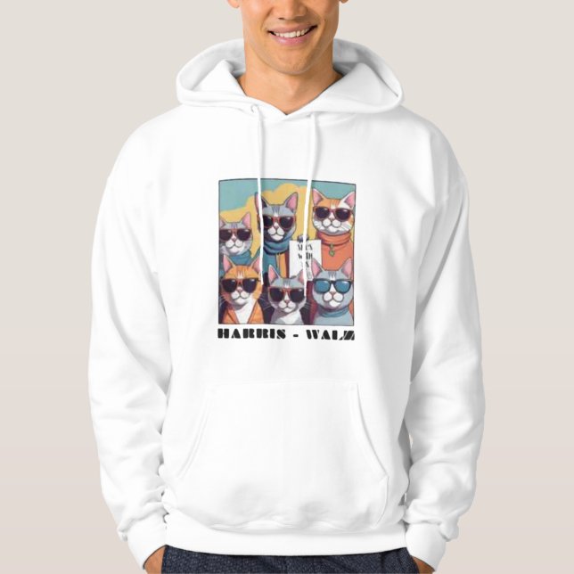 Childless cat lady childless cat ladies for Kamal Hoodie (Front)