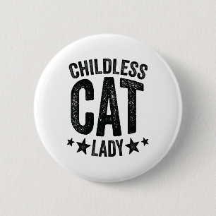 Childless Cat Lady Comma - La Kamala Harris For Pr 2 Inch Round Button