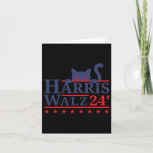 Childless Cat Lady For Kamala Harris Tim Wheimer 2 Card