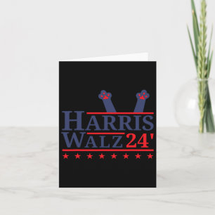 Childless Cat Lady For Kamala Harris Tim Wheimer 2 Card
