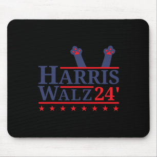 Childless Cat Lady For Kamala Harris Tim Wheimer 2 Mouse Pad