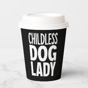 Childless Cat Lady Funny Vote 2024 Paper Cups