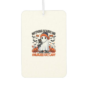 Childless Cat Lady Halloween Spooky Ghost Costume Air Freshener