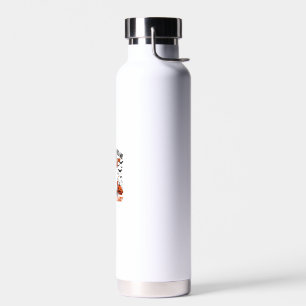 Childless Cat Lady Halloween Spooky Ghost Costume Water Bottle