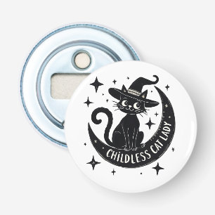 Childless Cat Lady Harris Walz Halloween Pastel Bottle Opener