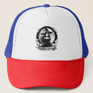 Childless Cat Lady Harris Walz Halloween Pastel Trucker Hat