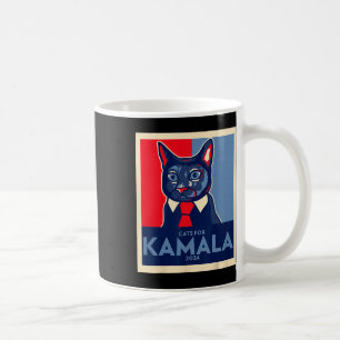 Childless Cat Lady Is Voting Kamala Harris 2024 1  Coffee Mug