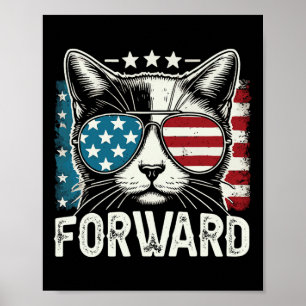 Childless Cat Lady Kamala Harris Forward 2024 Elec Poster