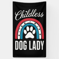 Childless Dog Lady Election Vote 2024 Rainbow USA