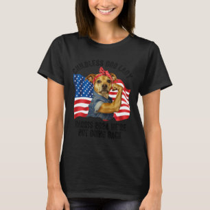 Childless Dog Mom 2024 Kamala Harris Funny Voting T-Shirt