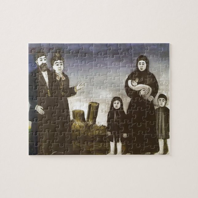 Childless millionaire by Niko Pirosmani Jigsaw Puzzle (Horizontal)