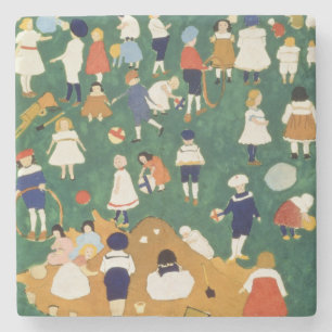 Children, 1908 stone coaster